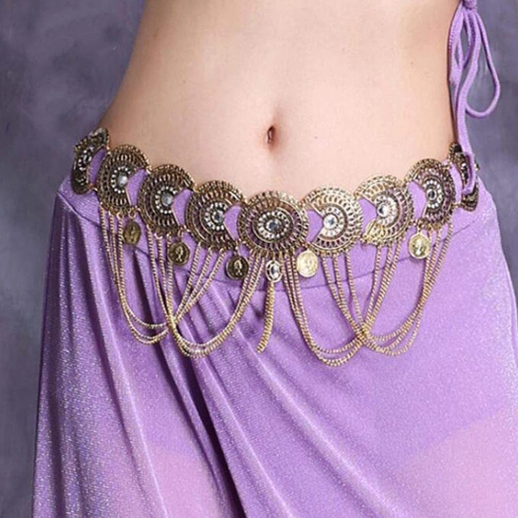 سلسلة خصر نسائية من سبيكة معدن - مراجعة Ethnic Fashion Co In وسعره